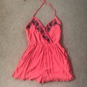 Coral romper